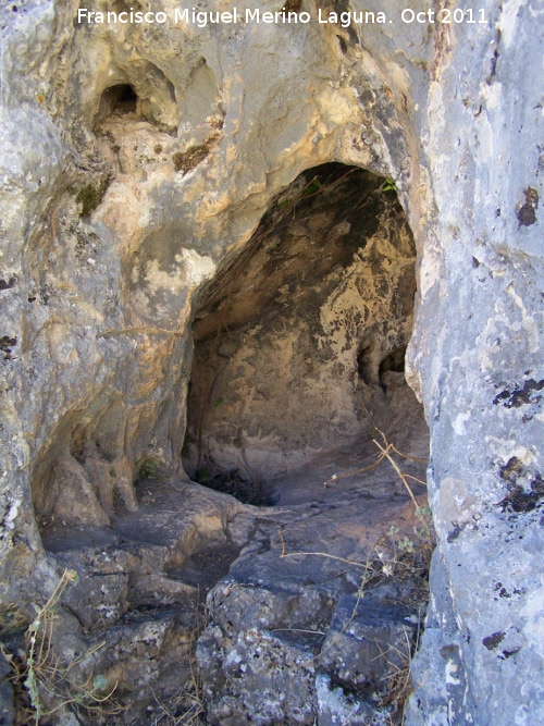 Covacho de la Cara de la Pe�a - Covacho de la Cara de la Pe�a. 