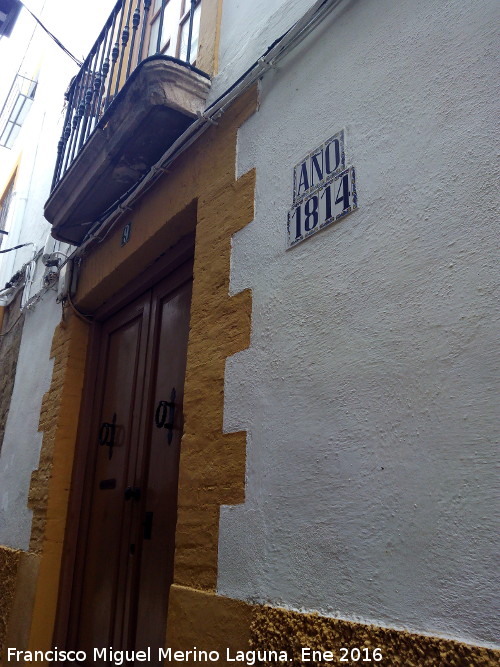 Casa de la Calle Josefa Sevillanos n 9 - Casa de la Calle Josefa Sevillanos n 9. 