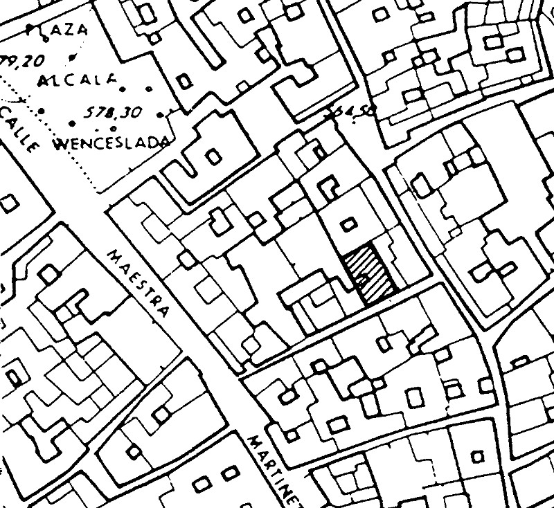 Casa de la Calle Josefa Sevillanos n� 9 - Casa de la Calle Josefa Sevillanos n� 9. Situaci�n