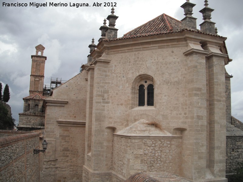 Colegiata Santa Mara la Mayor - Colegiata Santa Mara la Mayor. Parte trasera