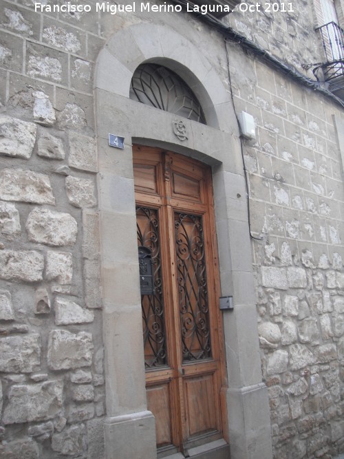 Casa de la Calle Francisco Garc�a del Valle n� 4 y 6 - Casa de la Calle Francisco Garc�a del Valle n� 4 y 6. Portada n� 4