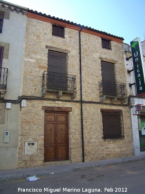 Casa de la Avenida de Andaluc�a n� 25 - Casa de la Avenida de Andaluc�a n� 25. Fachada