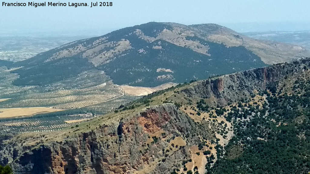 Cerro San Crist�bal - Cerro San Crist�bal. Desde el Barranco de la Mata