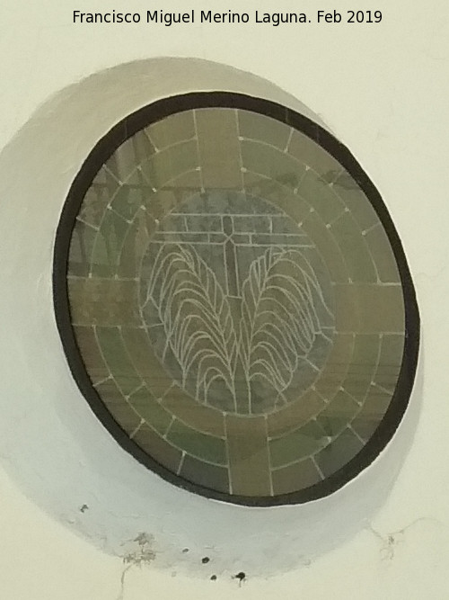 Ermita de Ntro Padre Jes�s Nazareno - Ermita de Ntro Padre Jes�s Nazareno. Vidriera