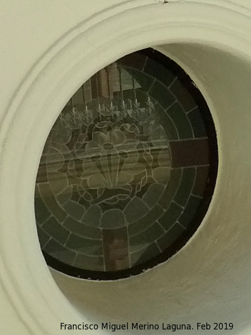 Ermita de Ntro Padre Jes�s Nazareno - Ermita de Ntro Padre Jes�s Nazareno. Vidriera