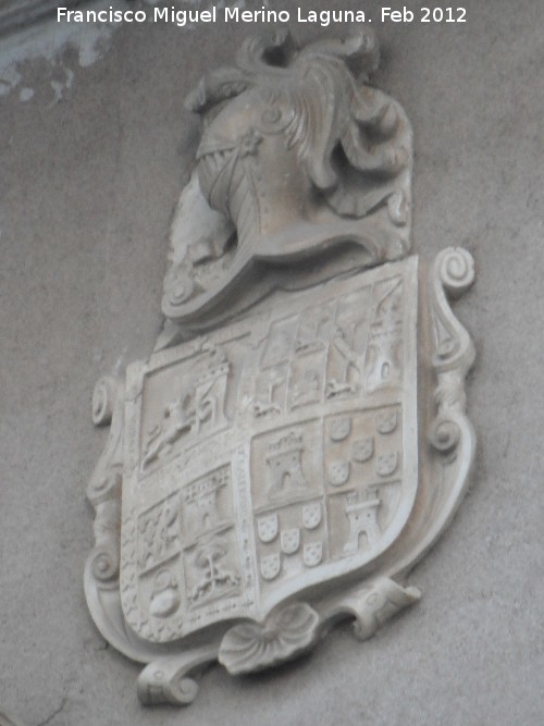 Casa del Alferez Jos� Gallo - Casa del Alferez Jos� Gallo. Escudo derecho