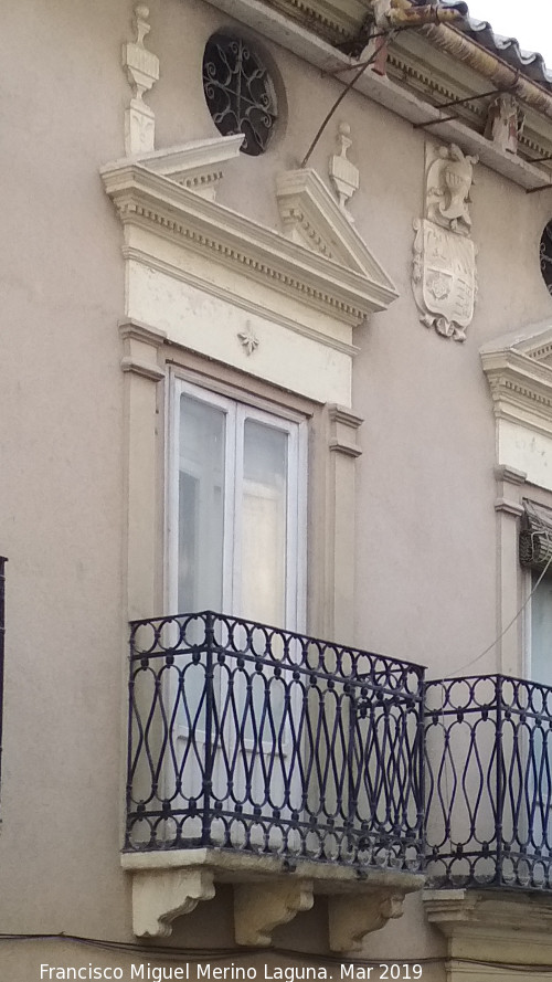 Casa del Alferez Jos� Gallo - Casa del Alferez Jos� Gallo. Balc�n