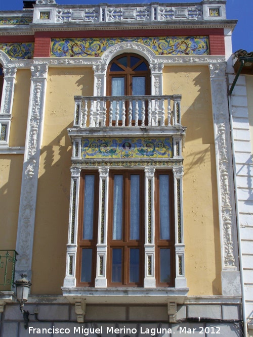 Casa de la Calle del Carmen n 59 - Casa de la Calle del Carmen n 59. Balcn derecho