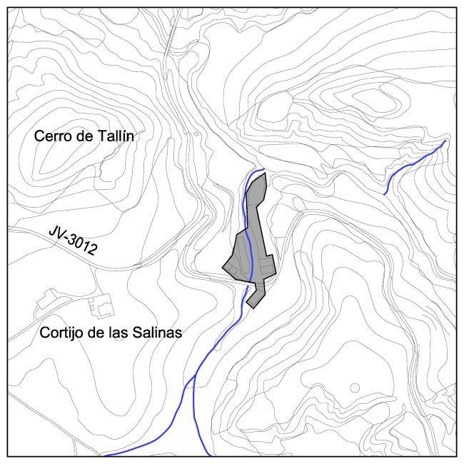 Salinas del Berlino - Salinas del Berlino. Situaci�n