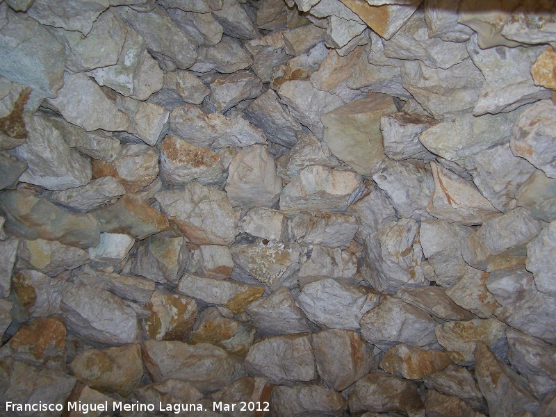 Los Caracoles. Chozo I - Los Caracoles. Chozo I. Falsa b�veda