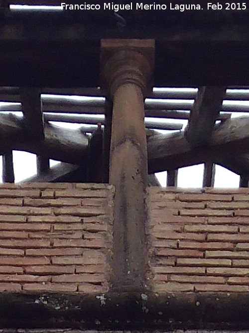 Casa de la Calle Federico Ramrez n 4 - Casa de la Calle Federico Ramrez n 4. Columna