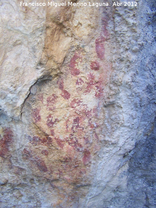 Pinturas rupestres del Abrigo de la Pe�a Grajera Grupo III - Pinturas rupestres del Abrigo de la Pe�a Grajera Grupo III. Digitalizaciones