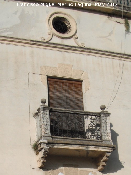 Casa de la Calle �lamos n� 15 - Casa de la Calle �lamos n� 15. balc�n y �culo