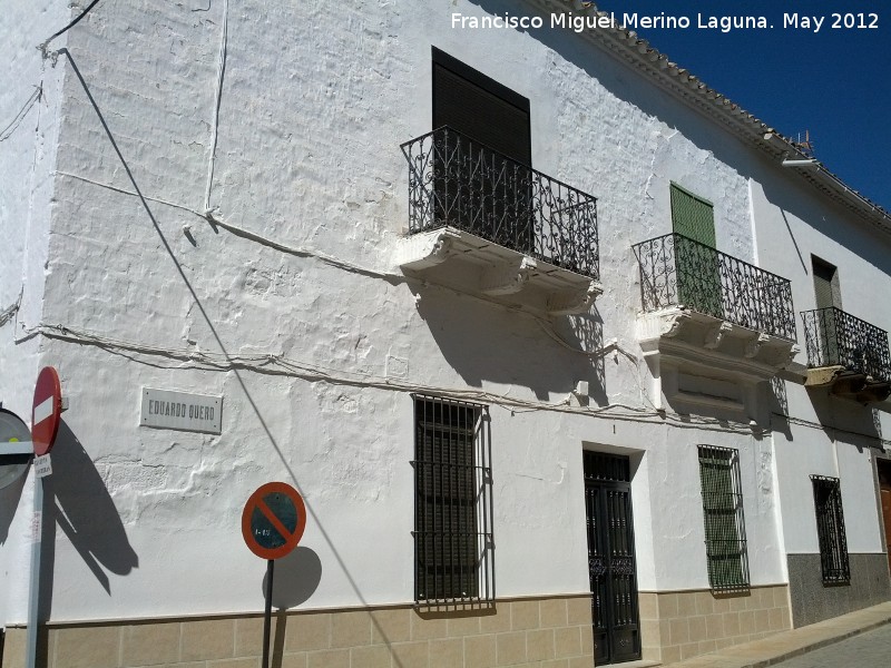 Casa de la Calle Eduardo Quero n� 1 - Casa de la Calle Eduardo Quero n� 1. Fachada