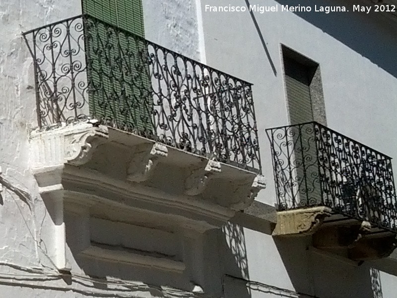 Casa de la Calle Eduardo Quero n� 1 - Casa de la Calle Eduardo Quero n� 1. Balcones