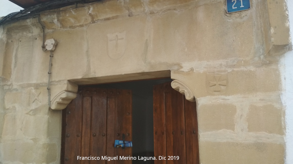 Casa de la Calle Alcal n 21 - Casa de la Calle Alcal n 21. Dintel