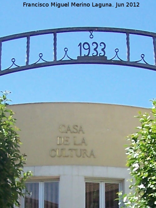 Casa de la Cultura - Casa de la Cultura. A�o