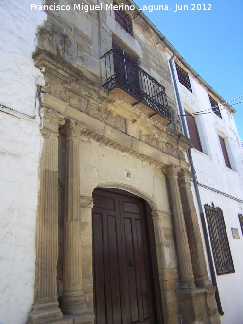 Palacio de las Columnas - Palacio de las Columnas. Portada
