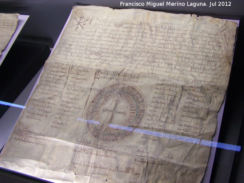 Historia de Cartagena - Historia de Cartagena. Alfonso X otorgando a Cartagena el Trmino Concejil. 4 septiembre 1254 Murcia