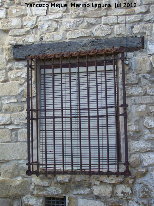 Casa del Ladr�n de Guevara - Casa del Ladr�n de Guevara. Reja inferior