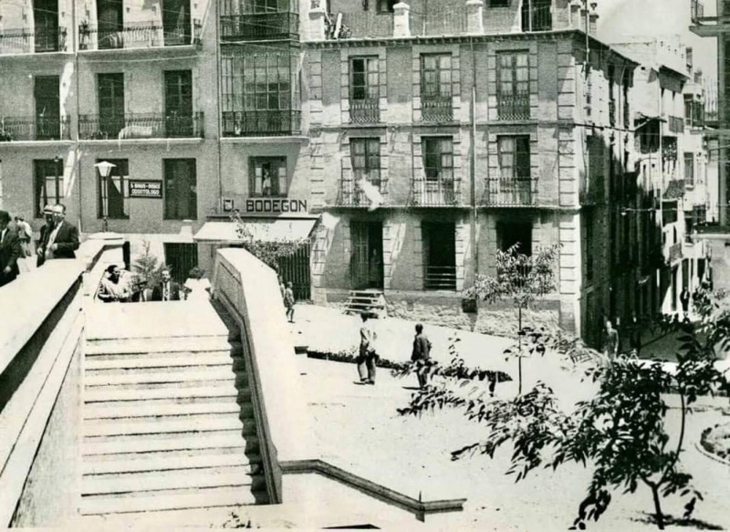 Plaza del Psito - Plaza del Psito. Foto antigua