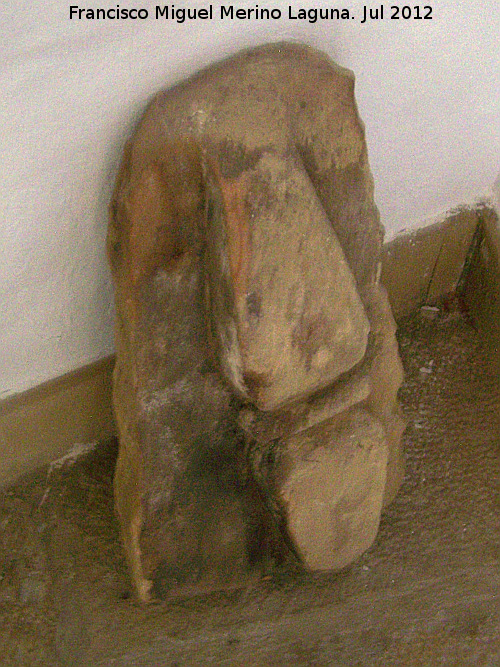 Calle Huerto del Can�nigo - Calle Huerto del Can�nigo. Balaustre. Museo Arqueol�gico de �beda