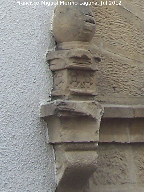 Casa de la Calle Parras n� 16 - Casa de la Calle Parras n� 16. Basa