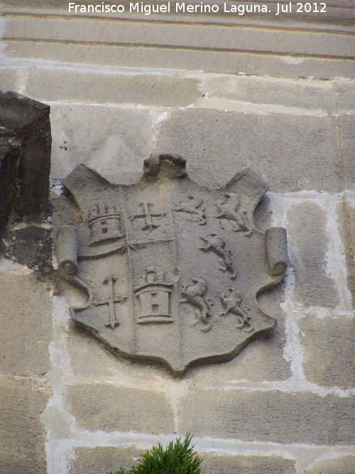 Casa de la Calle Narv�ez n� 3 - Casa de la Calle Narv�ez n� 3. Escudo derecho