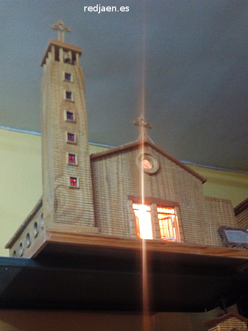 Iglesia de San F�lix de Valois - Iglesia de San F�lix de Valois. Maqueta realizada por Luis Barbero