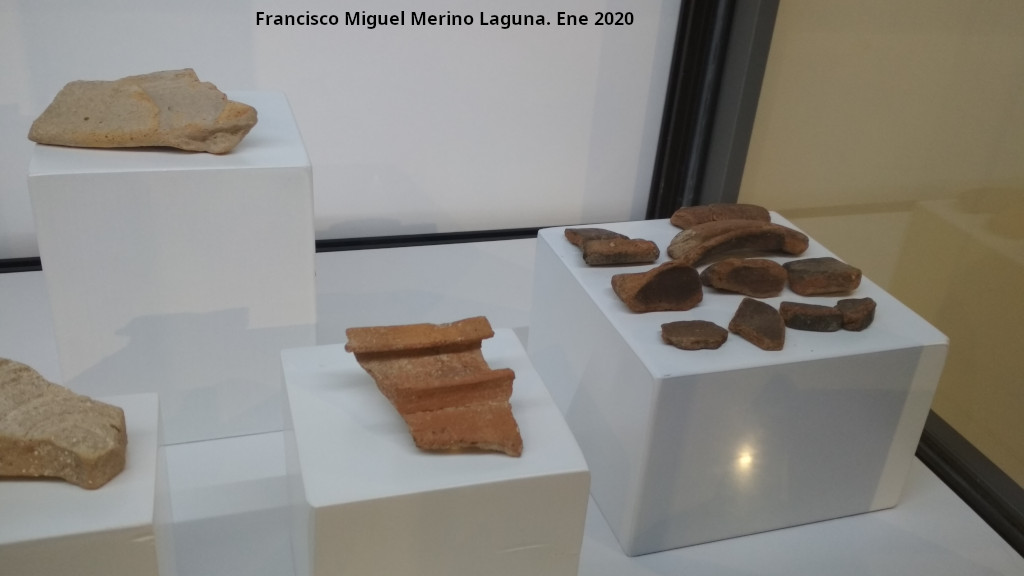 Palacio ibero del Cerro de la Merced - Palacio ibero del Cerro de la Merced. Exposici�n en el Museo Ibero de Ja�n