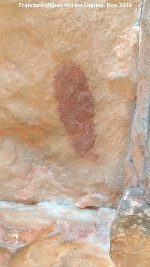 Pinturas rupestres del Cimbarrillo de Mar�a Antonia II - Pinturas rupestres del Cimbarrillo de Mar�a Antonia II. Barra central