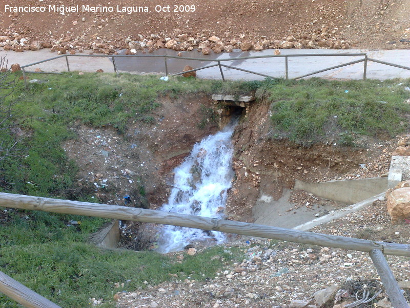 Ojo del Buey - Ojo del Buey. Antes de la construcci�n de la obra