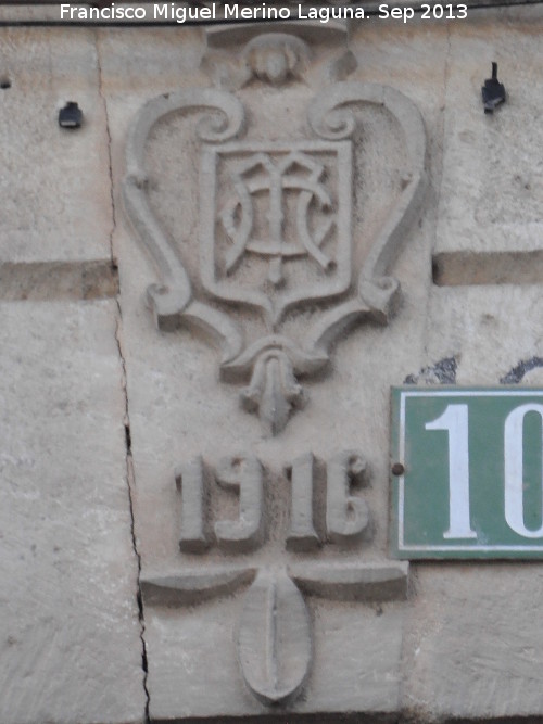 Casa de la Calle Mayor n� 10 - Casa de la Calle Mayor n� 10. A�o