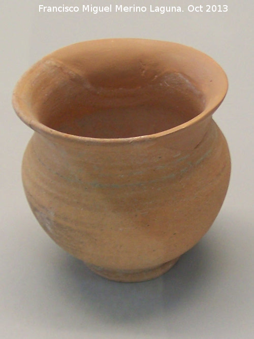 Necr�polis del Sapillo - Necr�polis del Sapillo. Vaso. Museo San Antonio de Padua - Martos