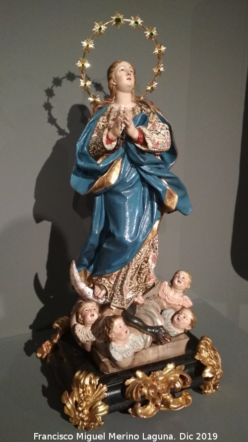 Catedral de Ja�n. Sacrist�a - Catedral de Ja�n. Sacrist�a. Inmaculada de la escuela napolitana