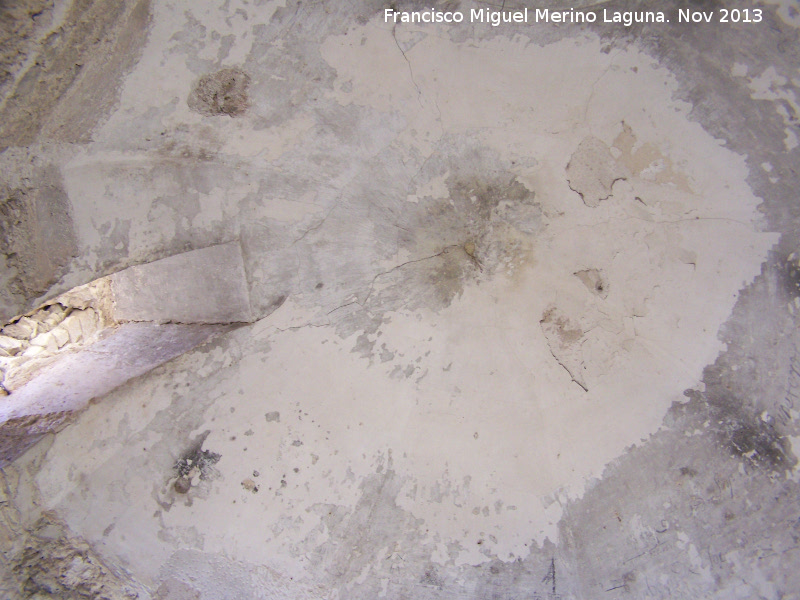 Castillo de La Guardia. Torre del Homenaje - Castillo de La Guardia. Torre del Homenaje. B�veda de la primera planta