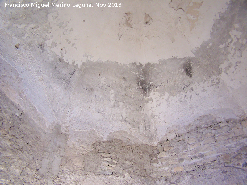 Castillo de La Guardia. Torre del Homenaje - Castillo de La Guardia. Torre del Homenaje. Laterales de la b�veda de la primera planta