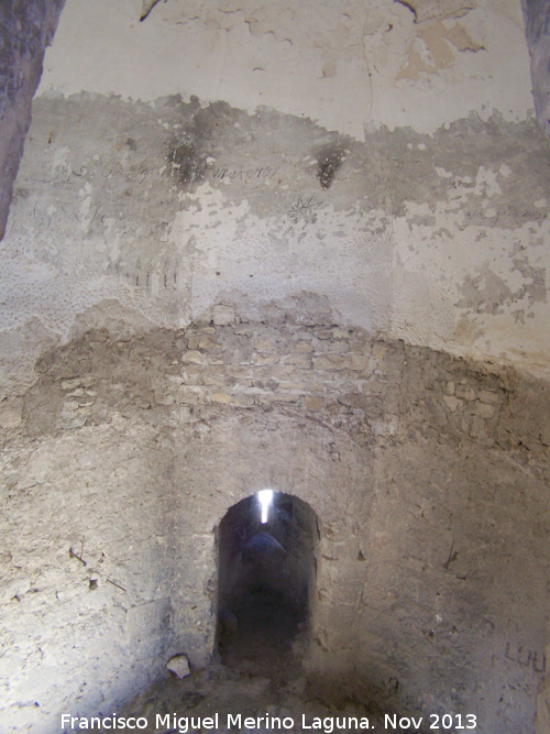 Castillo de La Guardia. Torre del Homenaje - Castillo de La Guardia. Torre del Homenaje. Primera planta