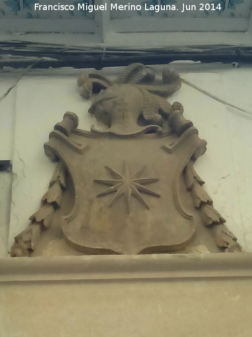 Casa de la Calle Espartera n 33 - Casa de la Calle Espartera n 33. Escudo