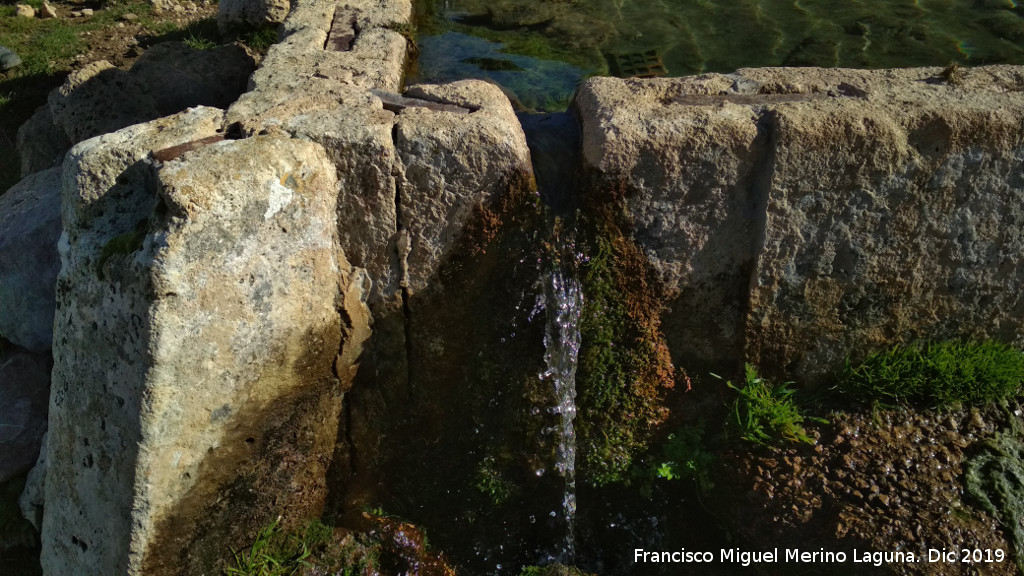 Pilar del Tejuelo - Pilar del Tejuelo. Desag�e