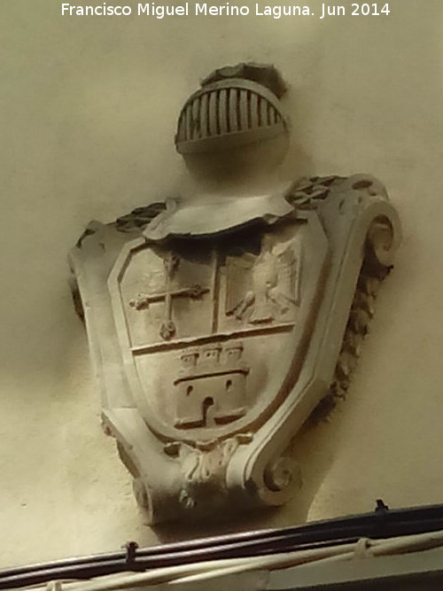 Casa de la Calle Esparter�a n� 24 - Casa de la Calle Esparter�a n� 24. Escudo