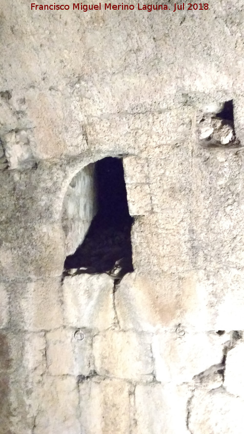 B�veda del R�o Cerezuelo - B�veda del R�o Cerezuelo. Desag�e