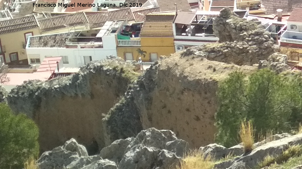 Muralla de Ja�n. Torre�n Sur II - Muralla de Ja�n. Torre�n Sur II. Intramuros