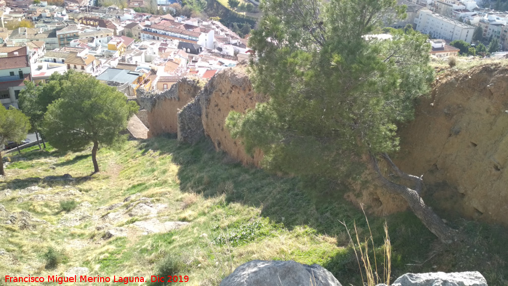 Muralla de Ja�n. Torre�n Sur II - Muralla de Ja�n. Torre�n Sur II. Intramuros