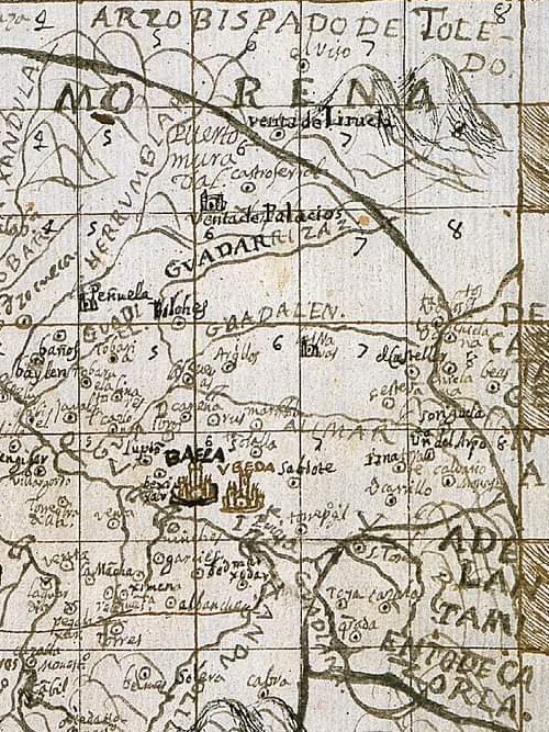 Ro Guarrizas - Ro Guarrizas. Mapa de 1641