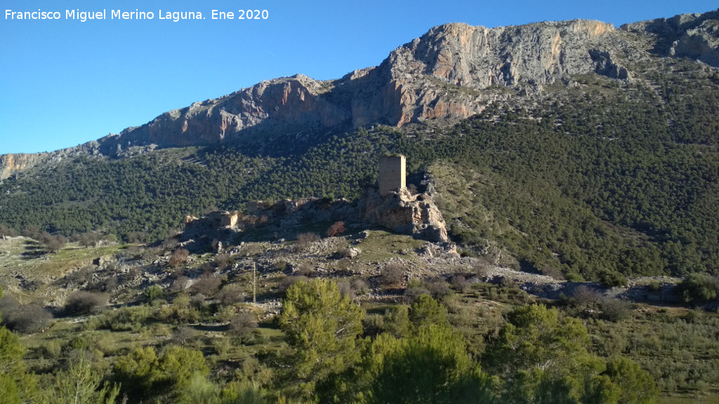 Cerro Pinillo - Cerro Pinillo. Vistas hacia el Castillo de Oti�ar desde su ladera