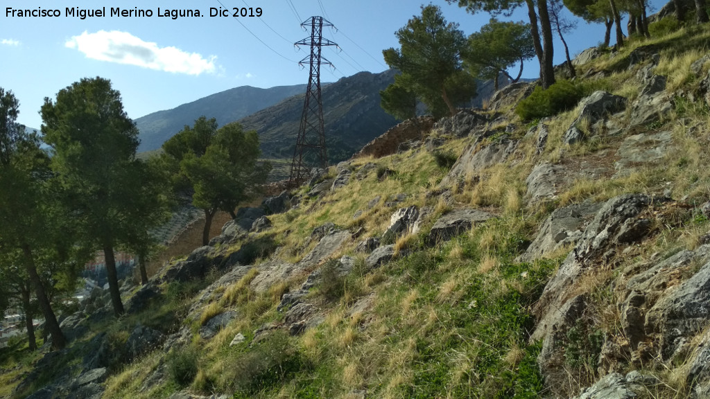 Cerro de Santa Catalina - Cerro de Santa Catalina. Ladera sur