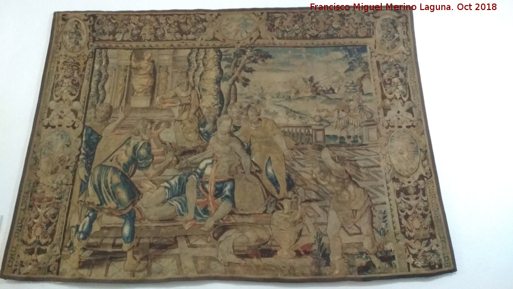 Museo Provincial - Museo Provincial. Tapiz an�nimo siglos XVI-XVII
