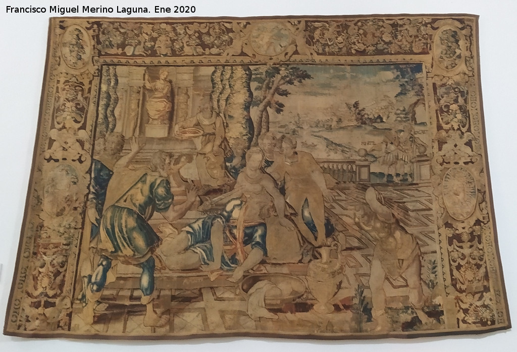 Museo Provincial - Museo Provincial. Tapiz an�nimo siglos XVI-XVII