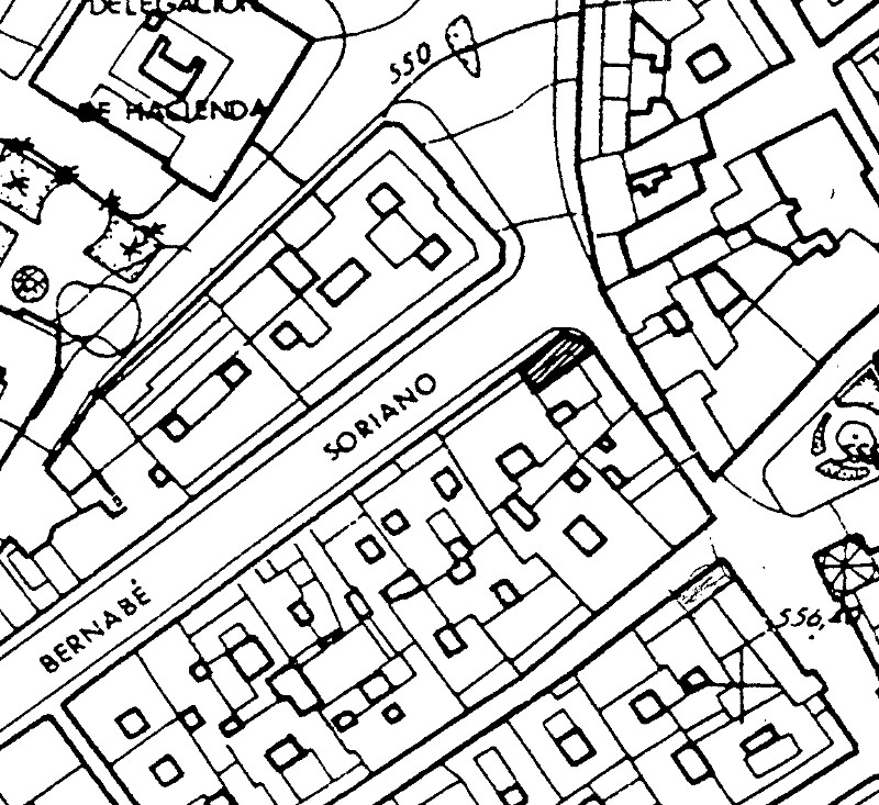 Casa de la Calle Hurtado n� 26 - Casa de la Calle Hurtado n� 26. Situaci�n